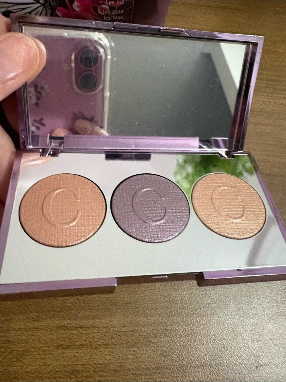 Chantecaille The Nymph Eye Trio Butterfly Eyeshadow Palette Limited MSRP $80